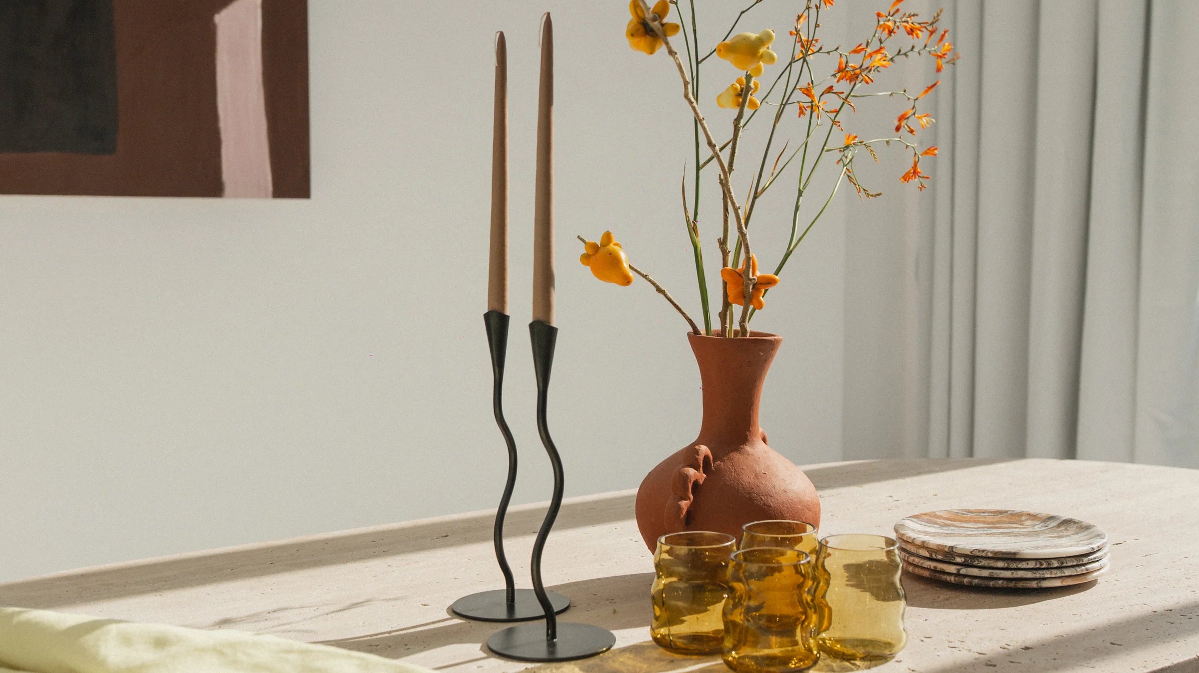 Embrace the Eclectic: Wiggle Candle Sticks Add Playful Charm to Your Décor