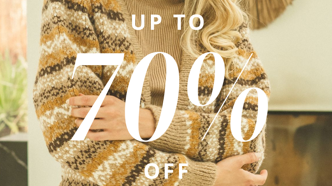Big News: Jaase Brand and Inventory Sale - Up to 70% Off! Last Days to Grab Your Favorites!