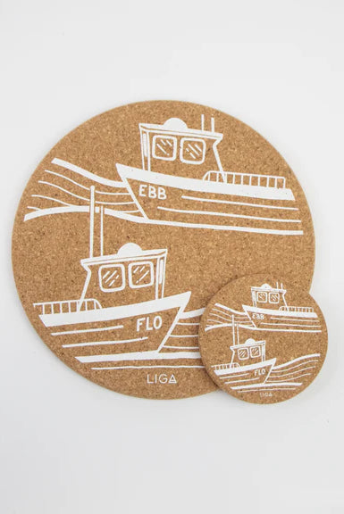 Eb & Flo Cork Coaster
