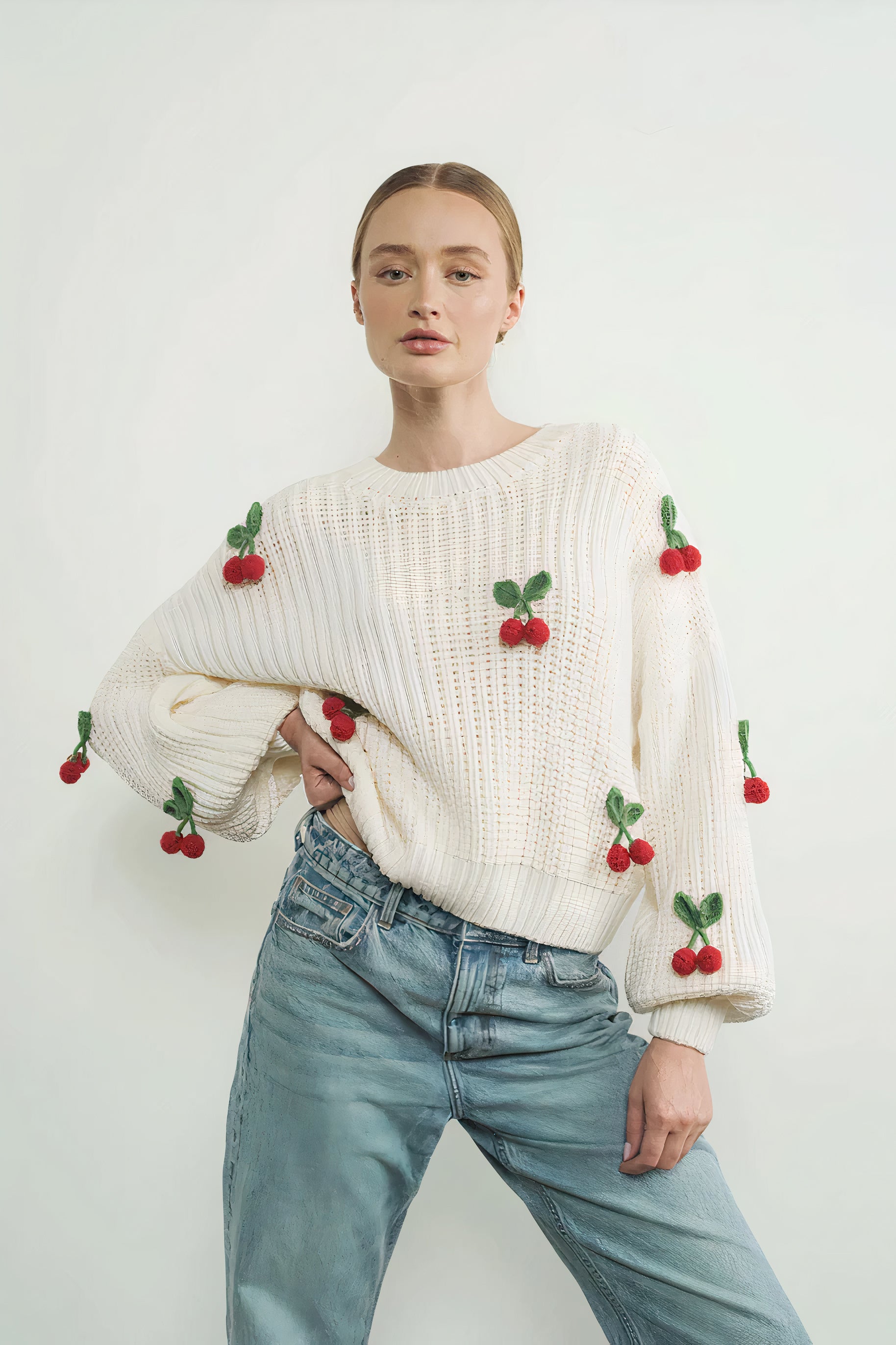 Get Cozy and Festive with the Perfect Cherry Jumper This Christmas!