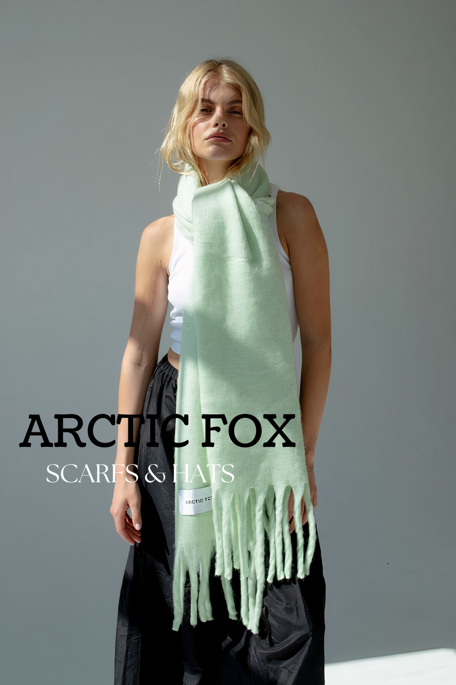 Add a Splash of Color This Autumn with Arctic Fox's New Scarf and Hat Collection