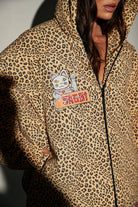 sabbi big cat energy puffer with cat patch