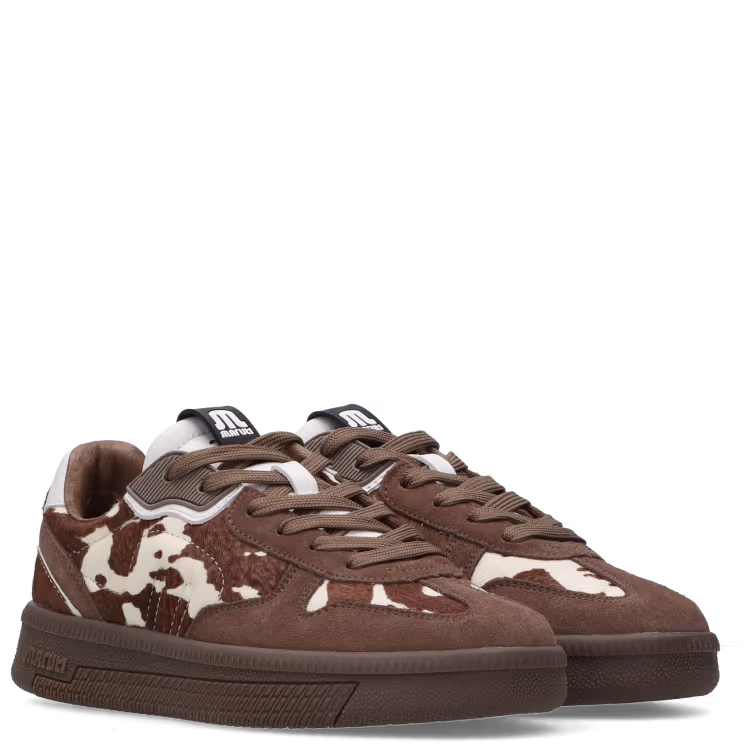 Maruti Yale cow print sneakers
