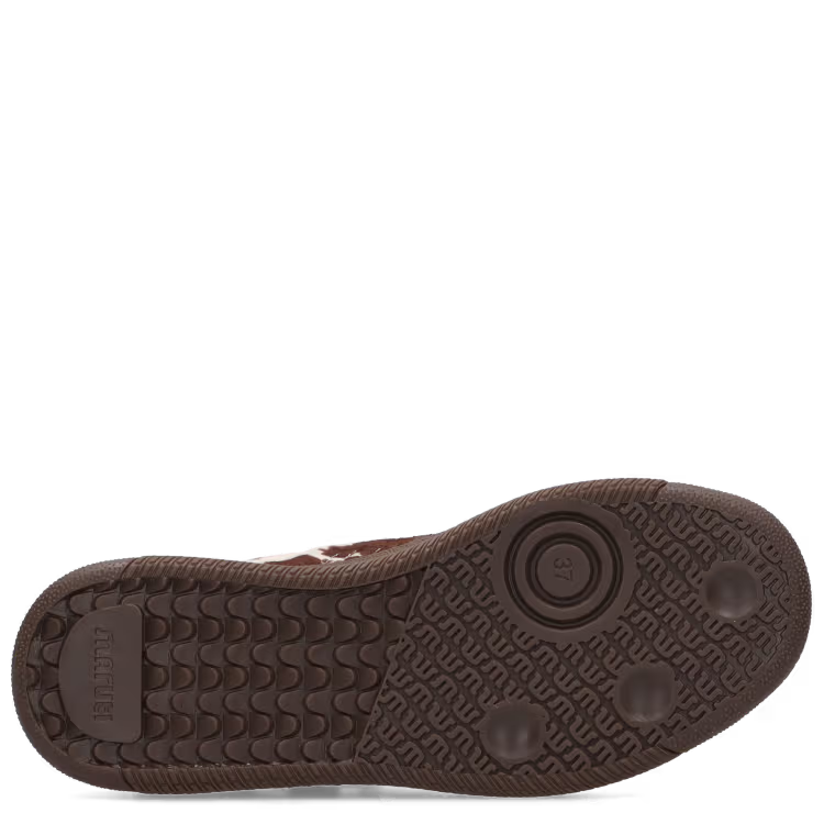 Maruti chunky cow print trainers
