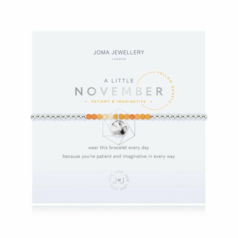A Little November Bracelet
