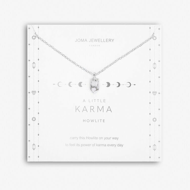 A Little Karma Affirmation Necklace